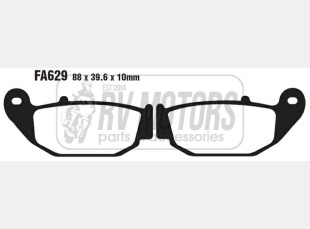 Тормозные колодки EBC FA629