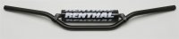 Алюминиевый руль RENTHAL 22mm MX Handlebar Kawasaki KX 80-100 (98-14) Черный 780-01-BK-03-219