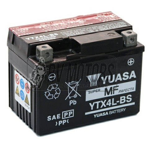 Аккумулятор YUASA YTX4L-BS