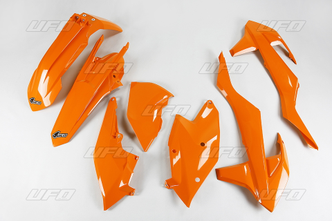 Комплект пластика UFO KTM EXC '17-'18 (оранжевый) (KT518E127) KTKIT518127