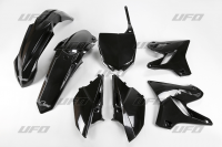 Комплект пластика UFO YAMAHA YZ 125 2015-2021, YZ 250 2015-2021 (чёрный) (YA319E001) YAKIT319001