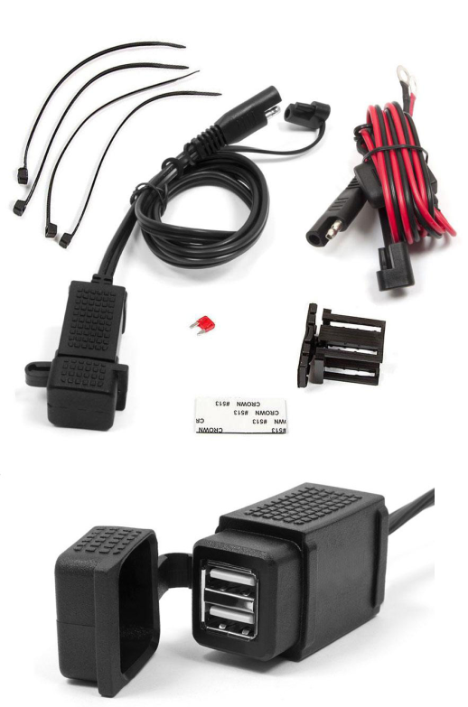 Комплект USB зарядное на 2 порта BIKETEC MUS08