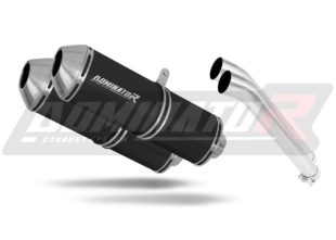 Прямоток SUZUKI DL 1000 V Strom 2002 - 2011 DOMINATOR OVR черный