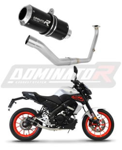Полная система выхлопа Yamaha MT 125 2021 - 2024 DOMINATOR GP черный