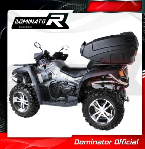Прямоток DOMINATOR CF MOTO X8 TERRALANDER 800 V-TWIN 2012 - 2016 круглый