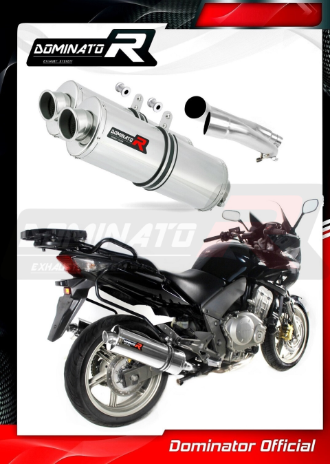 Прямоток DOMINATOR HONDA CBF 1000 2006 - 2009 овальный