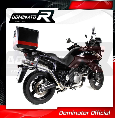Прямоток DOMINATOR SUZUKI DL 650 V-STROM XT 2015 - 2016 овальный