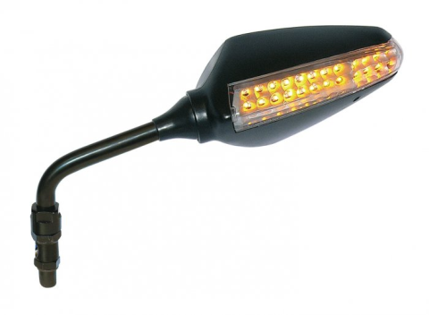 Зеркало универсальное, с поворотником FAR 6885 левое