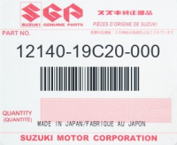 Поршневые кольца Suzuki 12140-19C20