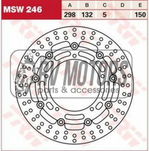 Тормозной диск TRW Lucas MSW246