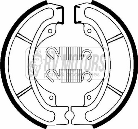 Тормозные колодки SBS 2082