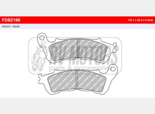 Тормозные колодки FERODO FDB2196ST