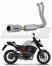 Полная система выхлопа Honda CB 750 Hornet 2024 - 2025 DOMINATOR GPS 