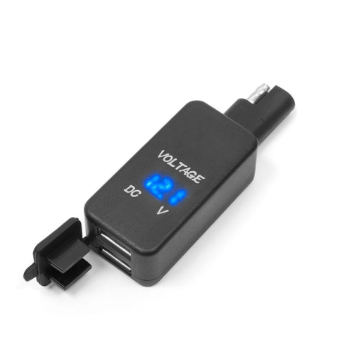 Врезное USB зарядное на 2 порта BIKETEC BTMUS07