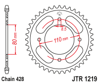 Приводная звезда JT JTR1219.42 (PBR 4597)