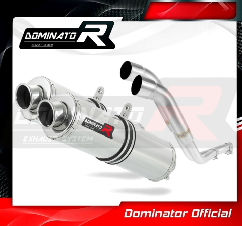 Прямоток DOMINATOR HONDA NX 650 DOMINATOR RD02 1988 - 1994 круглый