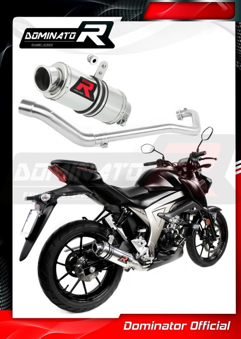 Прямоток DOMINATOR SUZUKI GSX-S 125 GP 1 2017 - 2019