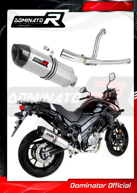 Прямоток DOMINATOR SUZUKI DL 650 V-STROM HP1 2017 - 2020