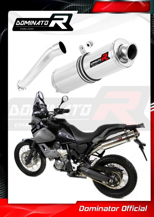 Прямоток DOMINATOR YAMAHA XT 660 Z TENERE 2008 - 2016 круглий