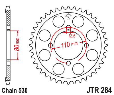Приводная звезда JR 284.41 (JTR 284.41)
