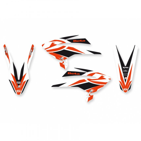 Комплект наклеек BETA RR 4T '05-'09 BLACKBIRD DREAM 4 E2B00N