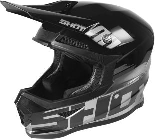 Шлем кросс Shot Furious Brush Metallic. Размер M.