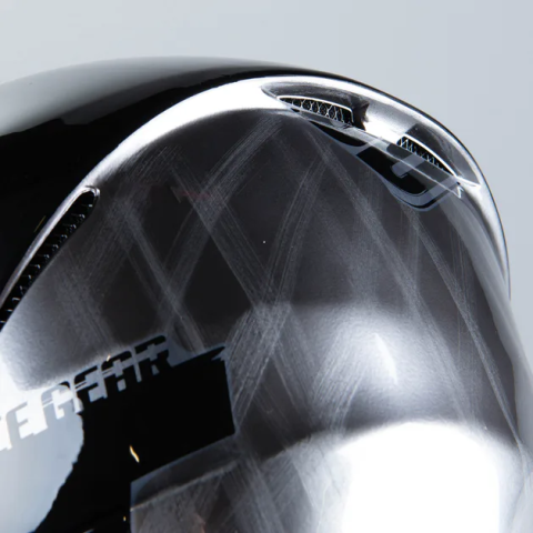 Шлем кросс Shot Furious Brush Metallic. Размер M.