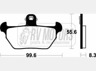 Тормозные колодки SBS 644HS
