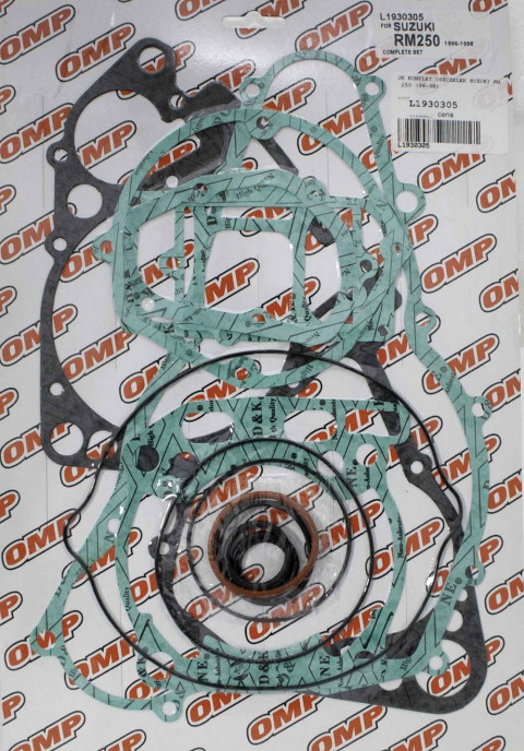 Полный комплект прокладок SUZUKI RM 250 '96-'98 OMP L1930305