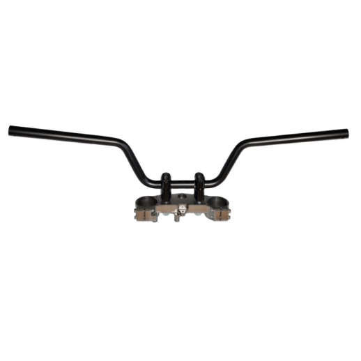 Стальной руль HONDA CB 400 X (2013-2019), CB 500 X (2013-2018) черный BIKETEC BT0100