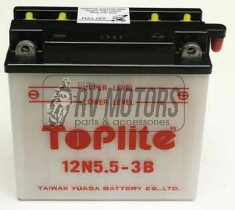 Аккумулятор TOPLITE 12N5.5-3B