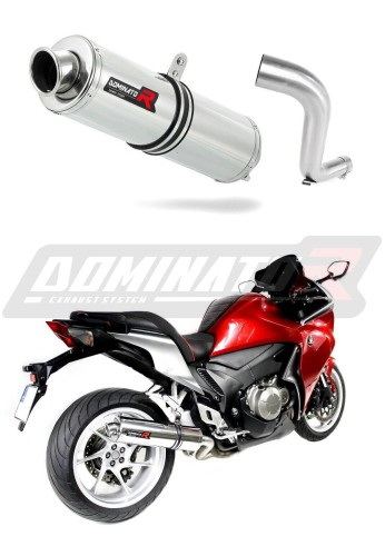 Прямоток Honda VFR 1200 F 2010 - 2018 DOMINATOR круглый