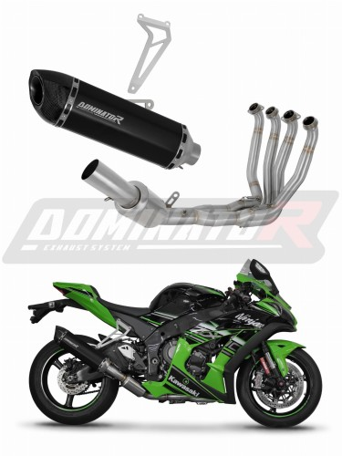 Полная система выхлопа Kawasaki ZX10R 2016 - 2020 DOMINATOR HP5 черный