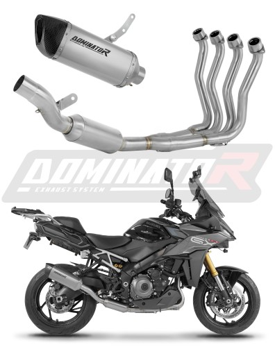 Полная система выхлопа Suzuki GSX-S 1000 GX 2024 DOMINATOR HP6 